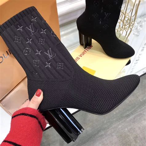 louis vuitton high heels boots.